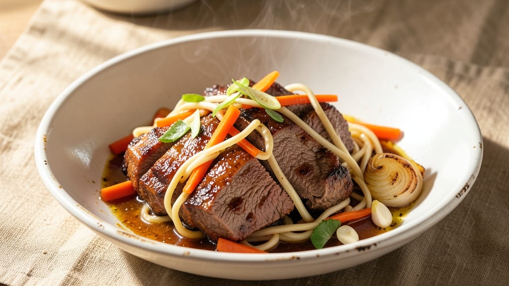 Beef and Noodles Pressure Cooker Recipe: Pressure-Cooked Richness in 30 Minutes