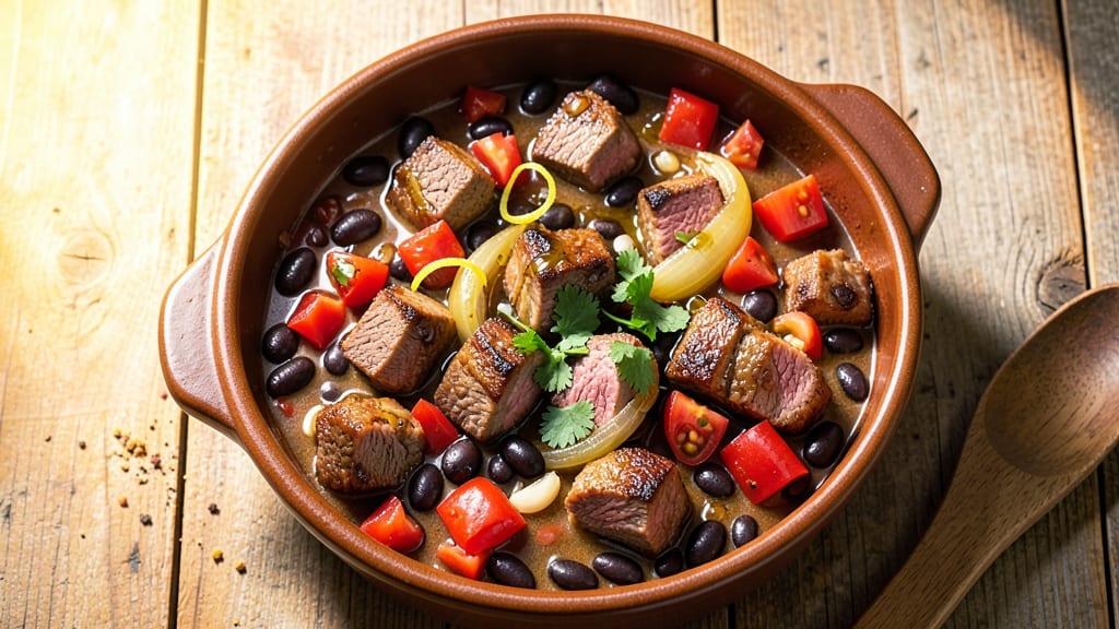 Beef and Black Bean Stew Recipe: Smoky Spice-Infused One-Pot Magic