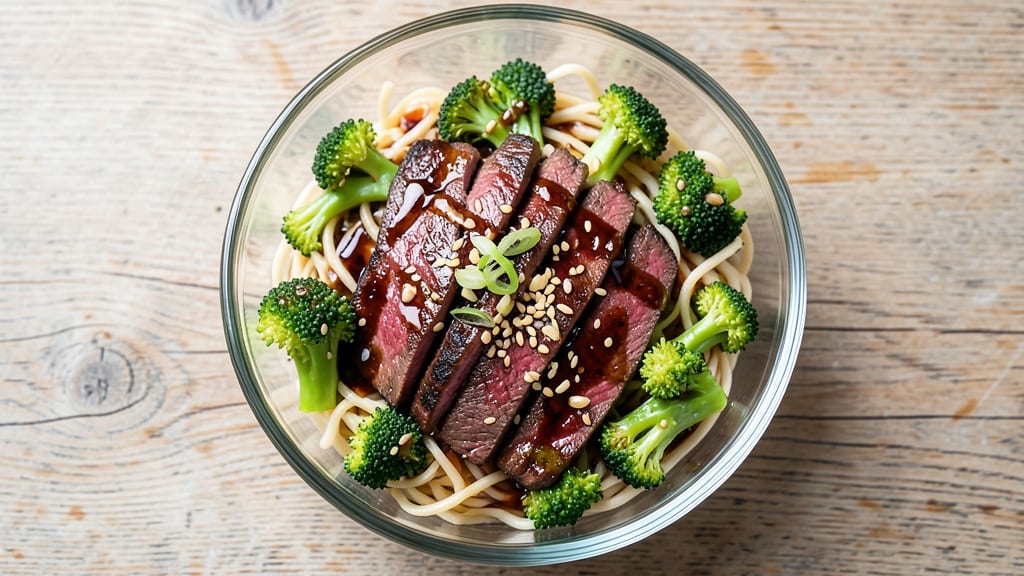 Beef and Broccoli Salad Recipe: Crunchy Noodles With Tangy Soy-Lime Dressing